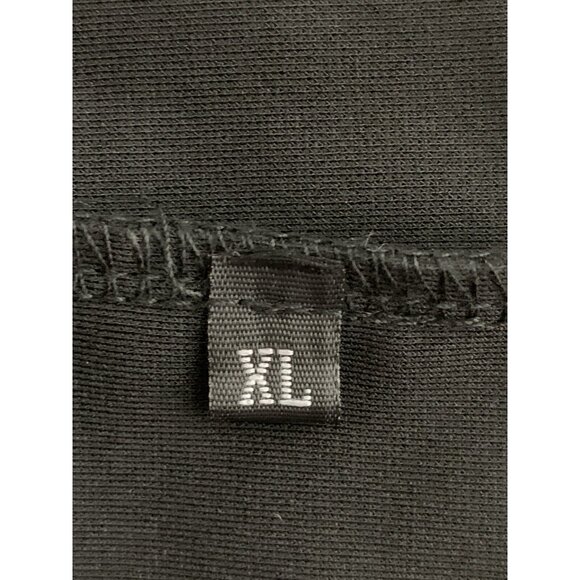 Leadingstar Black Long-Sleeve Knee Length Shift Dress Zip Back Closure Size XL - Picture 10 of 10